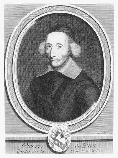 Portret van Pierre Dupuy door Jacques Lubin